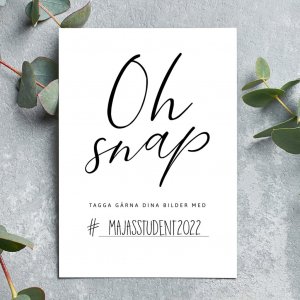 Instagram-skilt - 2-pakning - Student Instagram-skilt - 2-pakning - Student