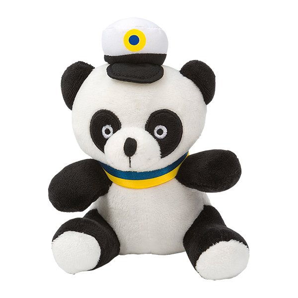 Studentteddybj�rn - Panda
