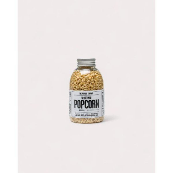 Hvit Mini - Popcornkjerner - 380g Hvit Mini - Popcornkjerner - 380g