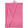 Silkepapir - 10 ark - Rosa Silkepapir - 10 ark - Rosa