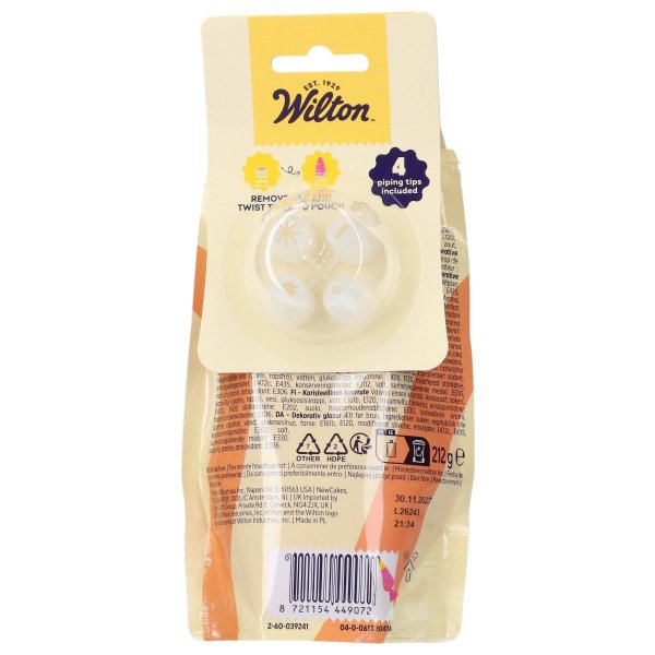 Wilton-glasur - Appelsin - 212 g Wilton-glasur - Appelsin - 212 g