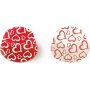 Muffinsformer - Hjerter - Rød/Hvit - 36-pakning Muffinsformer - Hjerter - Rød/Hvit - 36-pakning