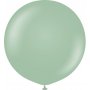 Ballonger ensfargede - Premium 60 cm - Vintergrønn - 2-pakning