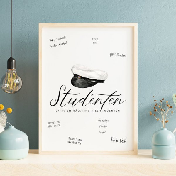 Plakat - Hilsen - Studenten