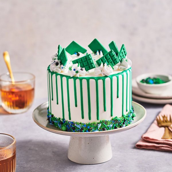 Choco Drip - Leaf Green