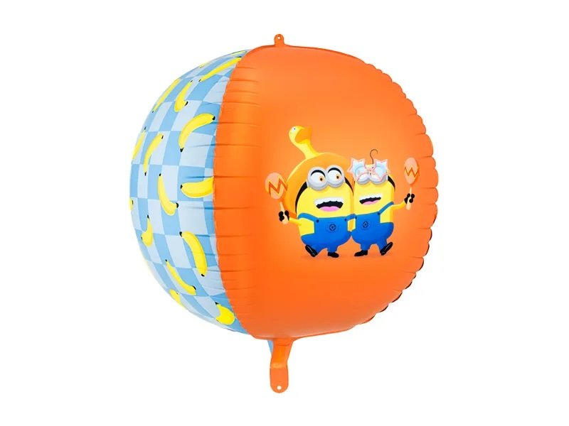 Folieballong - Minions - Kule - 75 cm - Greta Gris-fest