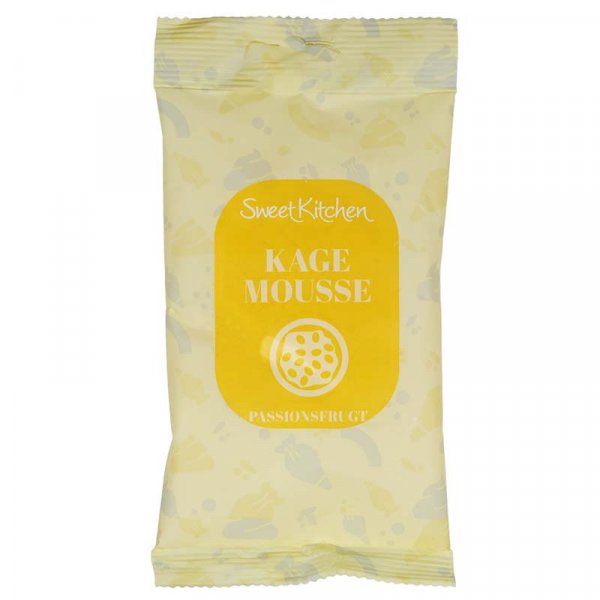 Mousseblanding - Pasjonsfrukt - SweetKitchen - 50 g Mousseblanding - Pasjonsfrukt - SweetKitchen - 50 g