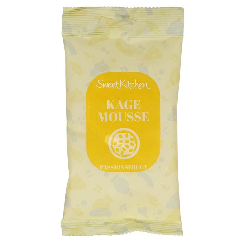 Mousseblanding - Pasjonsfrukt - SweetKitchen - 50 g - Mousse