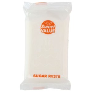 Sukkerpasta - Hvit - Søt verdi - 200 g Sukkerpasta - Hvit - Søt verdi - 200 g
