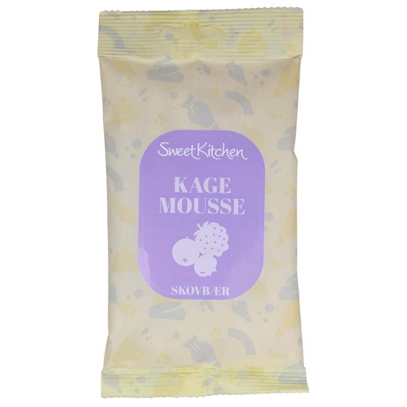 Mousseblanding - Ville bær - SweetKitchen - 50 g - Mousse