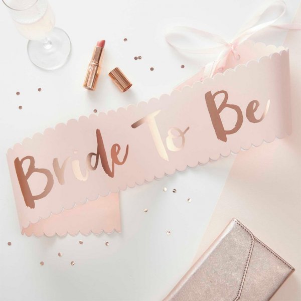 Sash - Bride to be - Team Bride