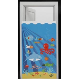 Gardiner - Fiskedam - 90 x 150 cm