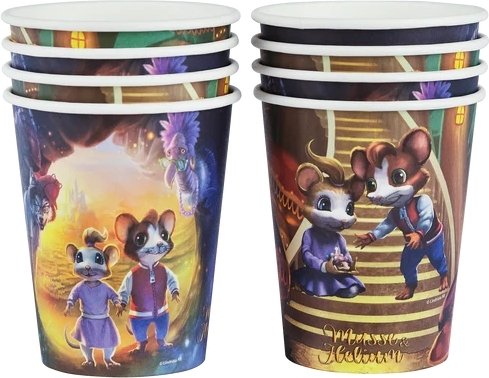 Pappkrus - Mikke Mus og Helium - Eventyr - 8-pakning Pappkrus - Mikke Mus og Helium - Eventyr - 8-pakning