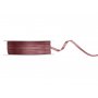 Satengb�nd - M�rk rusten rosa - (Bredde: 3 mm) - 50 meter