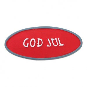 Julenissetilbehr - Skilt - God jul