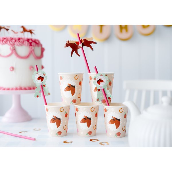 Sugerr med hestetema - 6 stk