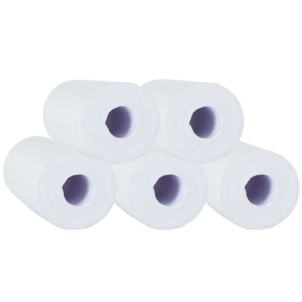 Termopapirruller 5,7 cm x 4,5 m 5-pakning - BPA-fri