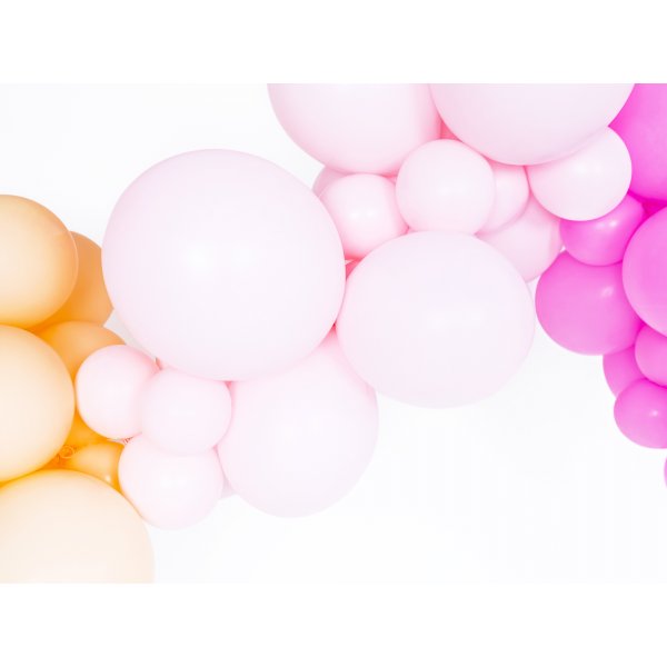 Pastellballonger - Premium 27 cm - Pudderrosa - 100-pakning Pastellballonger - Premium 27 cm - Pudderrosa - 100-pakning