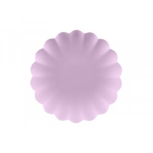 Gjenbrukbare tallerkener - Lilla - 4-pakning