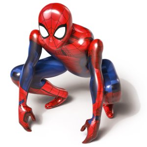 Folieballong - Stor - Spider-Man - 60x60 cm Folieballong - Stor - Spider-Man - 60x60 cm