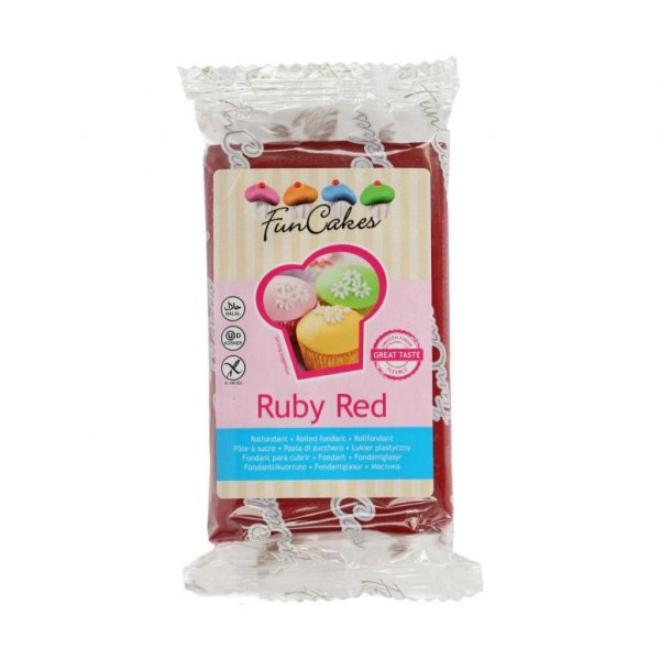 Sugarpaste - Ruby Red