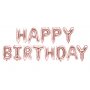 Ballonggirland - Gratulerer med dagen - Rosegull Ballonggirland - Gratulerer med dagen - Rosegull