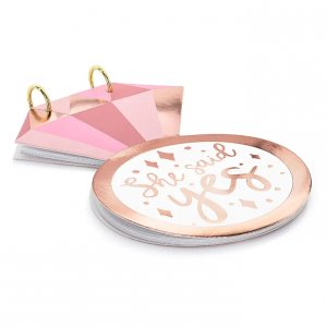 Gjestebok - Forlovelsesring - Hun sa ja