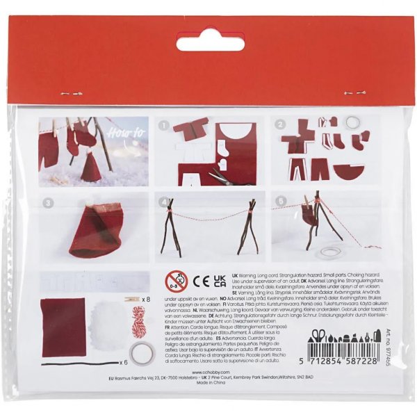 Julenissetilbehr - DIY - Julenissevasker