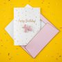 Kort med pin - Happy Birthday - Sprinkles