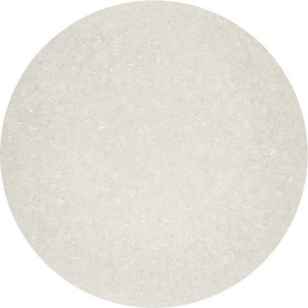 Sukkerkrystaller - Hvite - Funcakes - 80 g Sukkerkrystaller - Hvite - Funcakes - 80 g