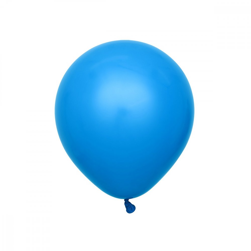 Ballonger ensfargede - Premium 30 cm - Blå - 10-pakning - Pastell, Ensfargede ballonger, Ballonger