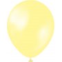 Ballonger ensfargede - Premium 30 cm - Perle Sitron - 10-pakning