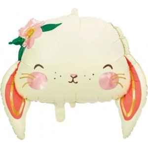 Folieballong - Kanin - 65x55 cm