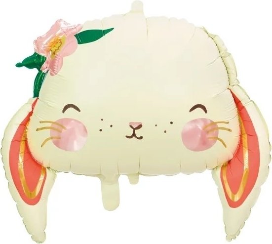 Folieballong - Kanin - 65x55 cm Folieballong - Kanin - 65x55 cm