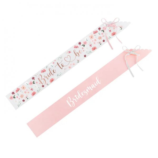 Sash - Bride to be & Bridesmaid - Mix