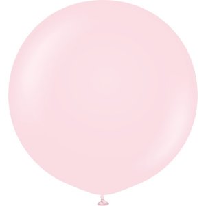 Ballonger ensfargede - Premium 90 cm - Lys rosa - 2-pakning