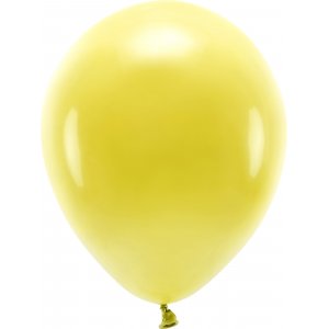 Ensfargede ballonger - Øko 30 cm - Mørk gul - 10-pakning Ensfargede ballonger - Øko 30 cm - Mørk gul - 10-pakning