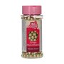 Sprø sjokoladeperler metallisk gul 60 g - FunCakes Sprø sjokoladeperler metallisk gul 60 g - FunCakes