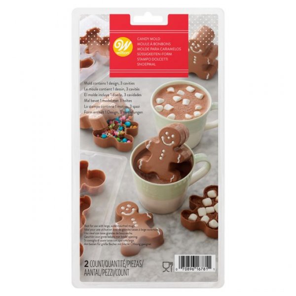 Wilton Candy Mold - Pepparkaksgubbar