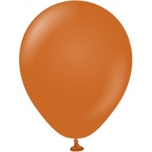 Miniballonger ensfarget - Premium 13 cm - Rust Oransje Miniballonger ensfarget - Premium 13 cm - Rust Oransje