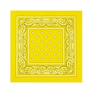 Bandana-skjerf - Gul