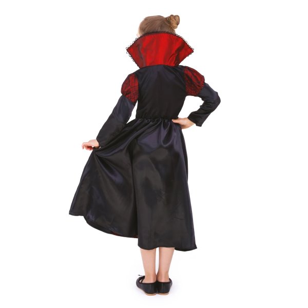 Halloween-kostyme - Vampyrkjole - Barn - Strrelse 122-128