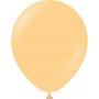 Ballonger ensfargede - Premium 30 cm - Fersken - 10-pakning