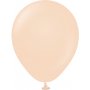 Miniballonger ensfargede - Premium 13 cm - Blush - 25-pakning
