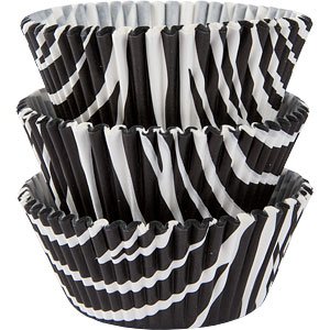 Muffinsformer - Zebra - 75-pakning