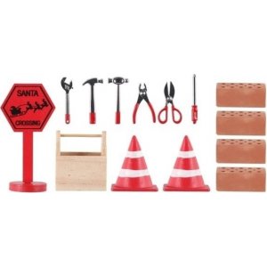 Minigjenstander - Julenissen bygger om