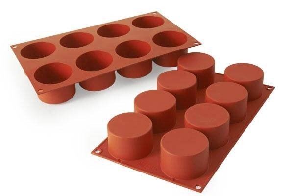 Sylinderform for baking - Silikon - SilikoMart