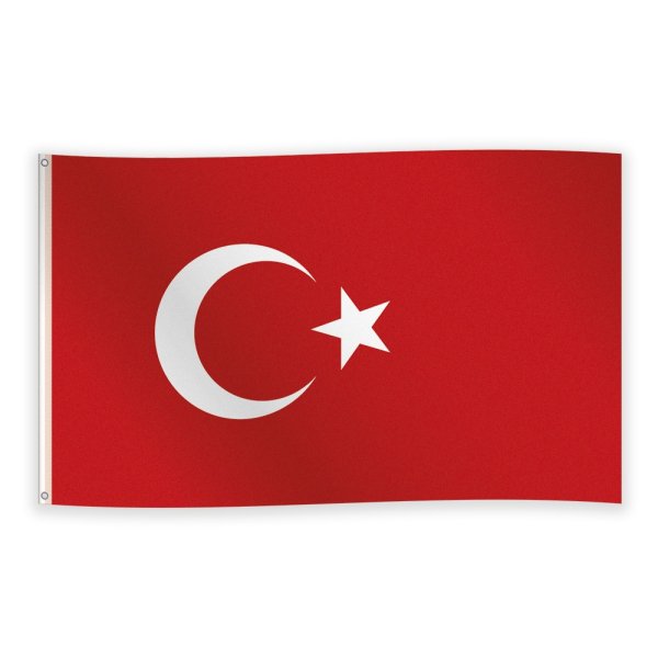 Flagg - Tyrkia - 150 x 90 cm Flagg - Tyrkia - 150 x 90 cm
