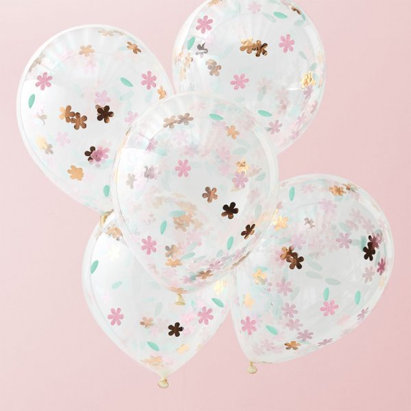Konfettiballonger - Ditsy Floral