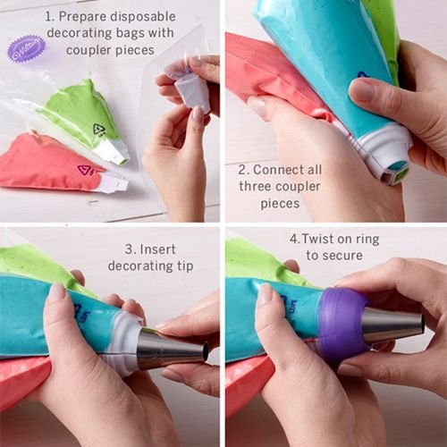 Wilton Colorswirl - Tri-Color Spray Sett Wilton Colorswirl - Tri-Color Spray Sett